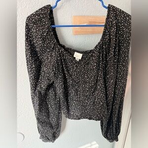 A New Day Balloon Sleeve Blouse